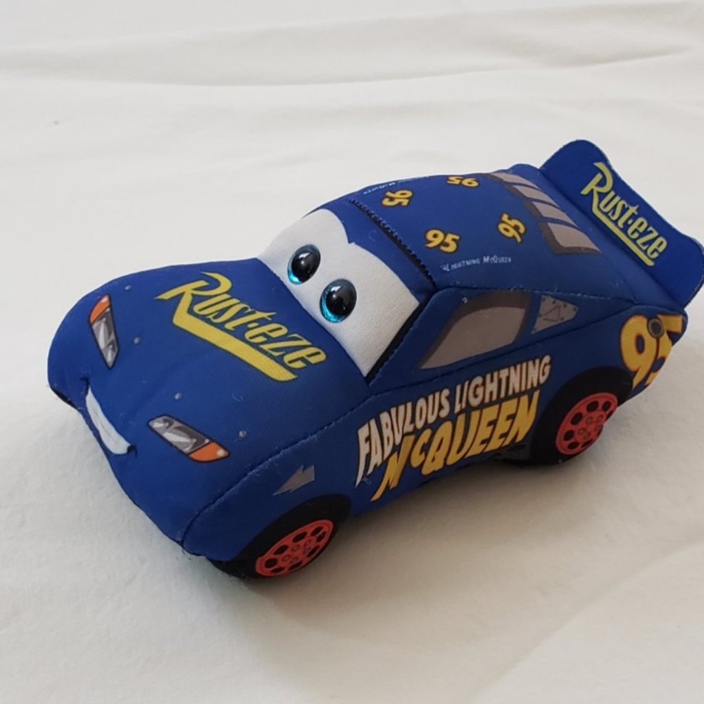 Fabulous Lighting McQueen 7" Plush Car